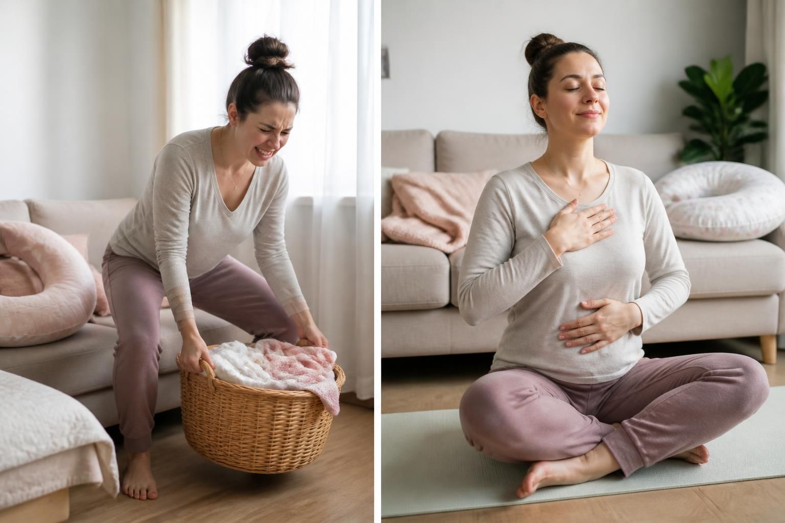 découvrez quels mouvements éviter au début du post-partum et ceux que vous pouvez reprendre plus tôt qu'on ne le pense pour une récupération optimale et en toute sécurité.